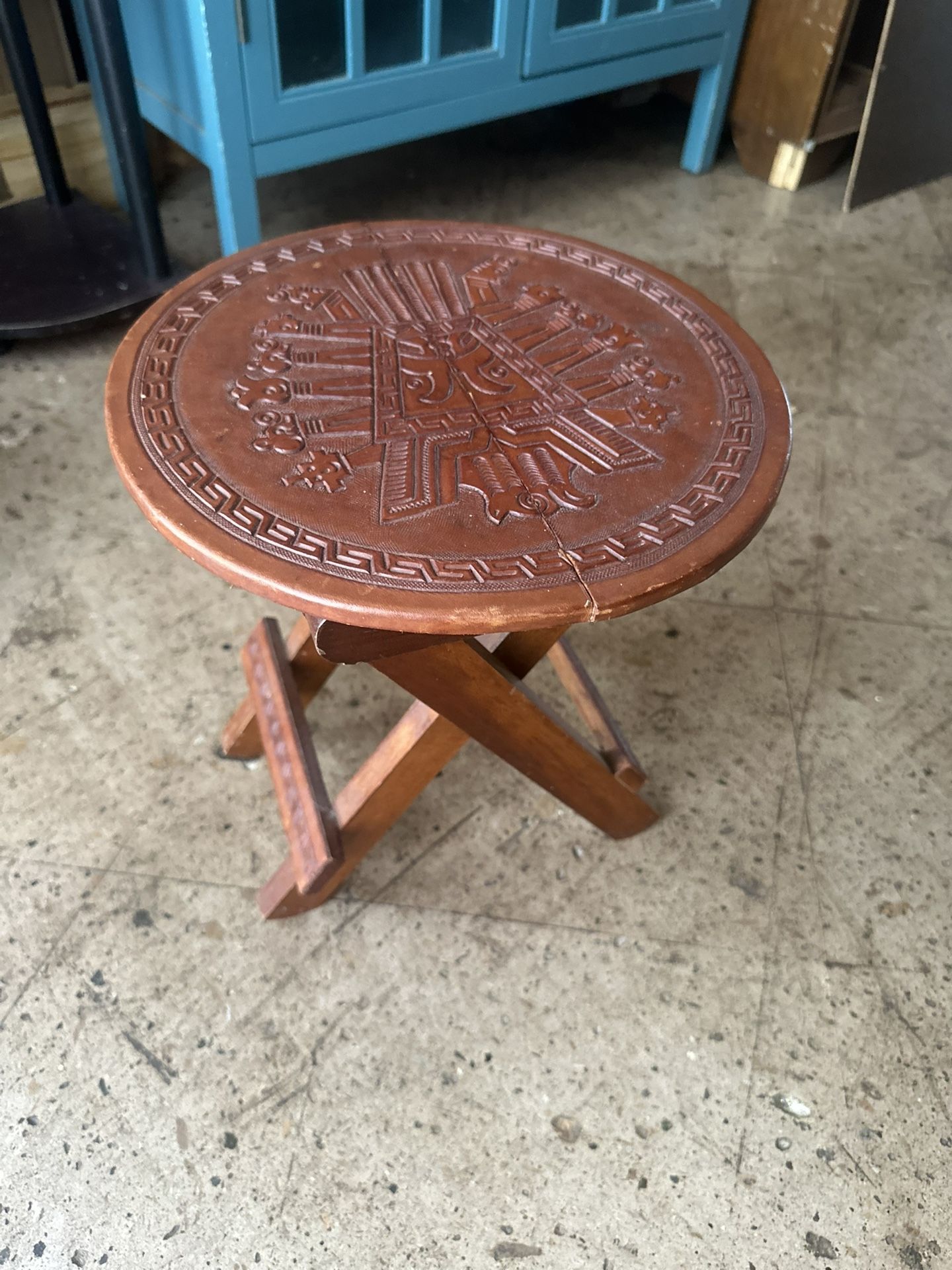 Wooden stool