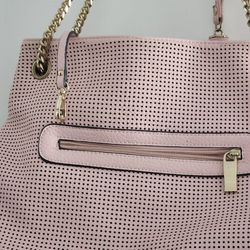 Handbag - Beautiful Pink Leather, Superb Condition