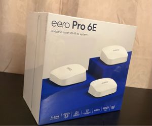 EERO Pro 6E Tri Band Mesh Router System New Sealed