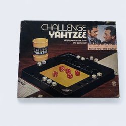 vintage Challenge Yahtzee board game