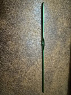 Green Aluminum Crochet Hook