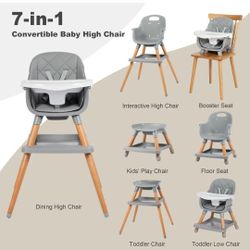 7 In 1 Baby High Chair