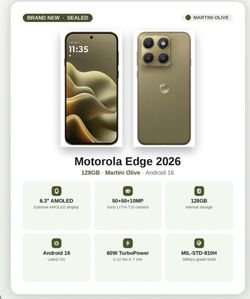 Motorola edge 2026