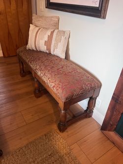 Upholstered bench