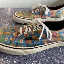 Vans Nintendo X Super Mario Bros Men Size 11 Skateboard Skate Shoes Game Over