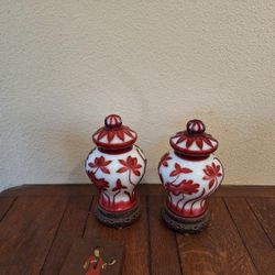 Chinese Hand Carved Erns