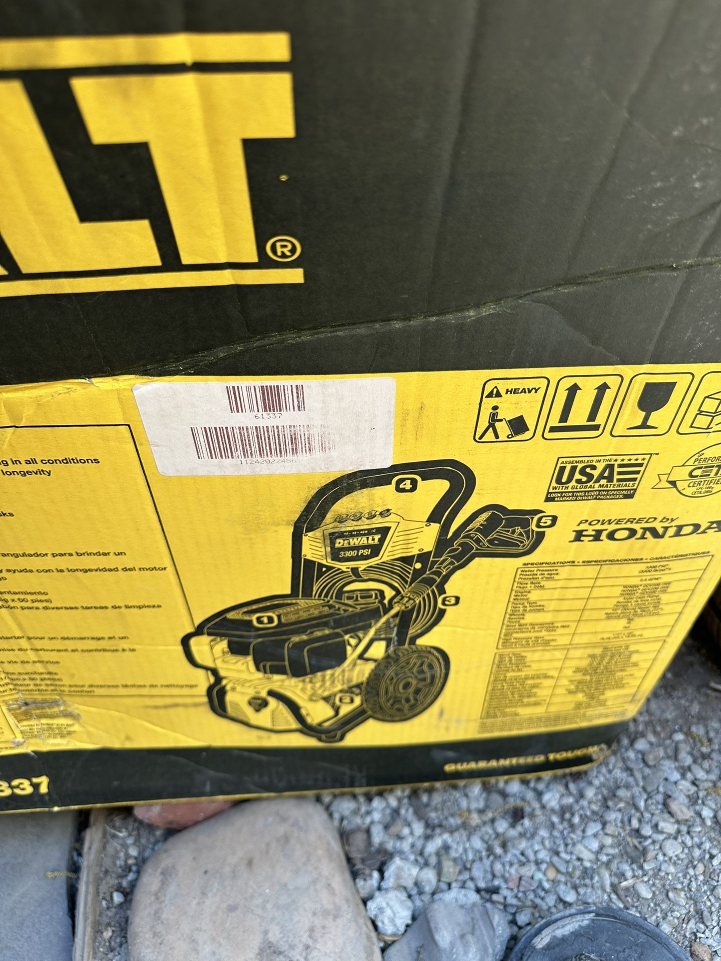 Dewalt Pressure Washer