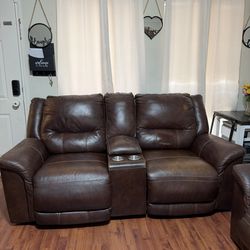 Leather Living Room - Sala De Piel