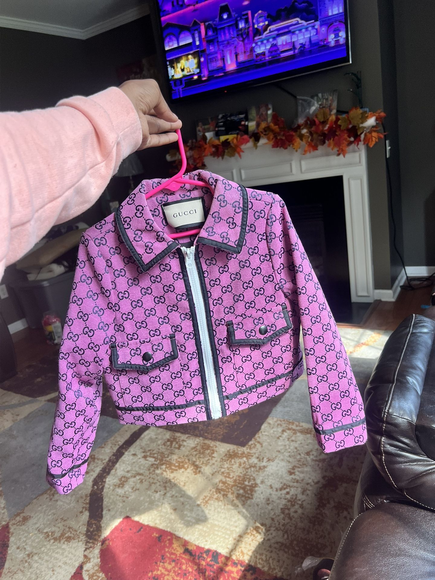 Toddler Girl Gucci Jacket