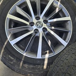 2018 Toyota Highlander Rims And Tires