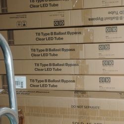 T8 Type B Ballast Bypass Clear Let Tube 