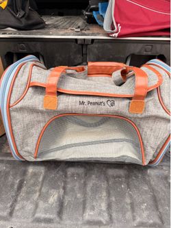 Mr. peanut pet travel case