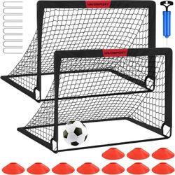 Pop-Up Soccer Goals – Set of 2