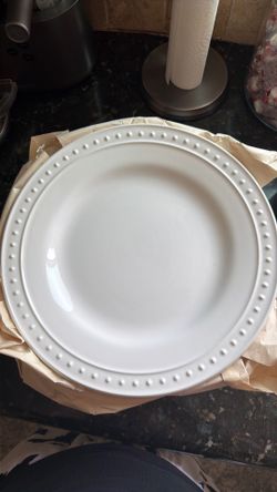 10  World Market Brand New Dinner Plates