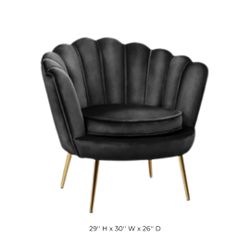Black Shell Chair