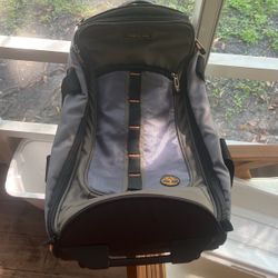 Timberland rolling duffel bag