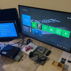 Xbox One S, PS4, Xbox One - 60” & 32” TV