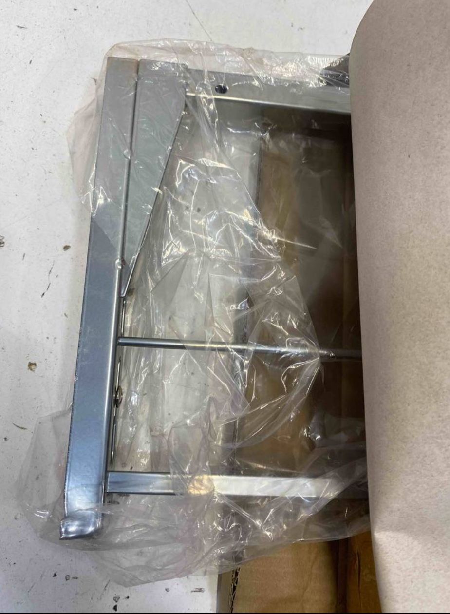 Insputer Pull Nout Trash Can Shelf With Door Mounting Kit