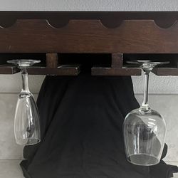 Wine And Glass Organizer