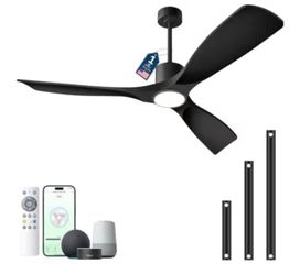 New 52” Smart Ceiling Fan with Light