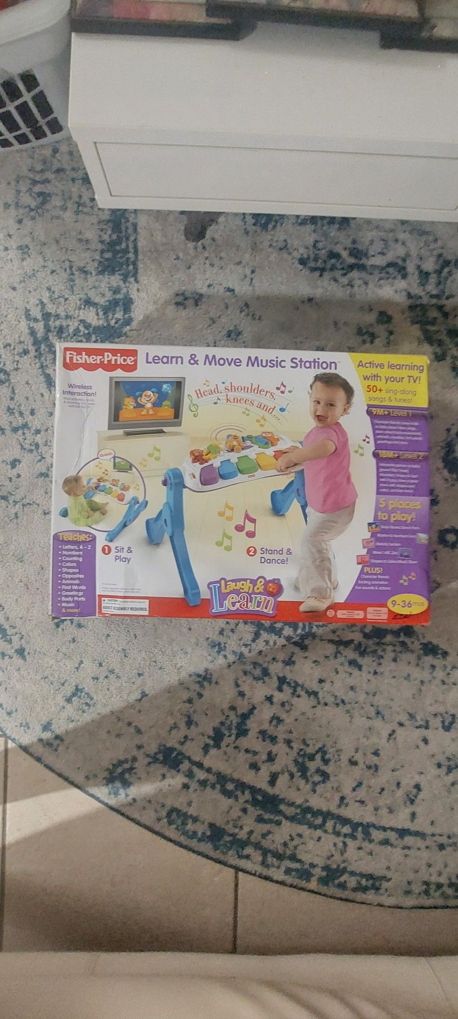 Fisher Price  Learn And Move Music Station 