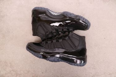 Air Jordan 11 Retro Black High-Top Sneakers