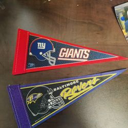Small NFL Pennants 