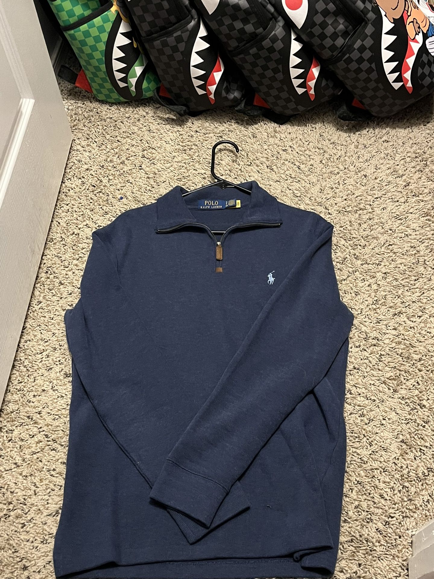 Men’s Small Polo Half Zip Sweater
