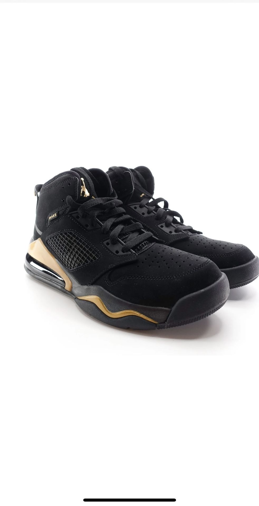 Jordan (mars) Black And Gold 10.5