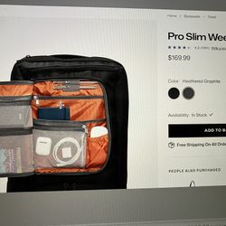 New EBags Backpack Pro Slim Weekender