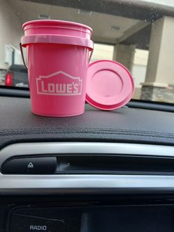 Lowes Mini Pink Bucket's  0.4 OZ