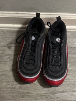 Nike Air Max Black/Red/Silver Sneakers