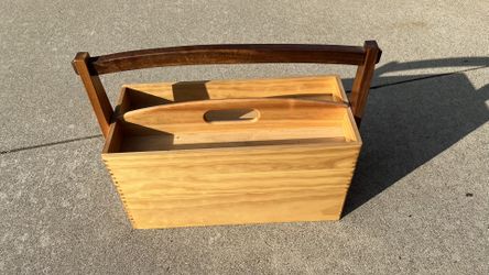 Three Layer Wooden Tool / Storage Box