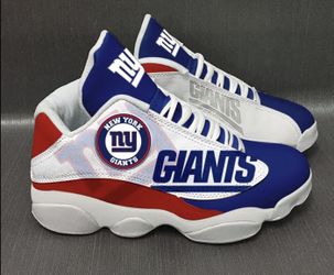 NEW YORK GIANTS SNEAKERS MEN SIZE 9