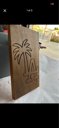LA Palm Trees engraved logo