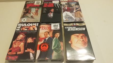 Vhs Videos Lot (New)