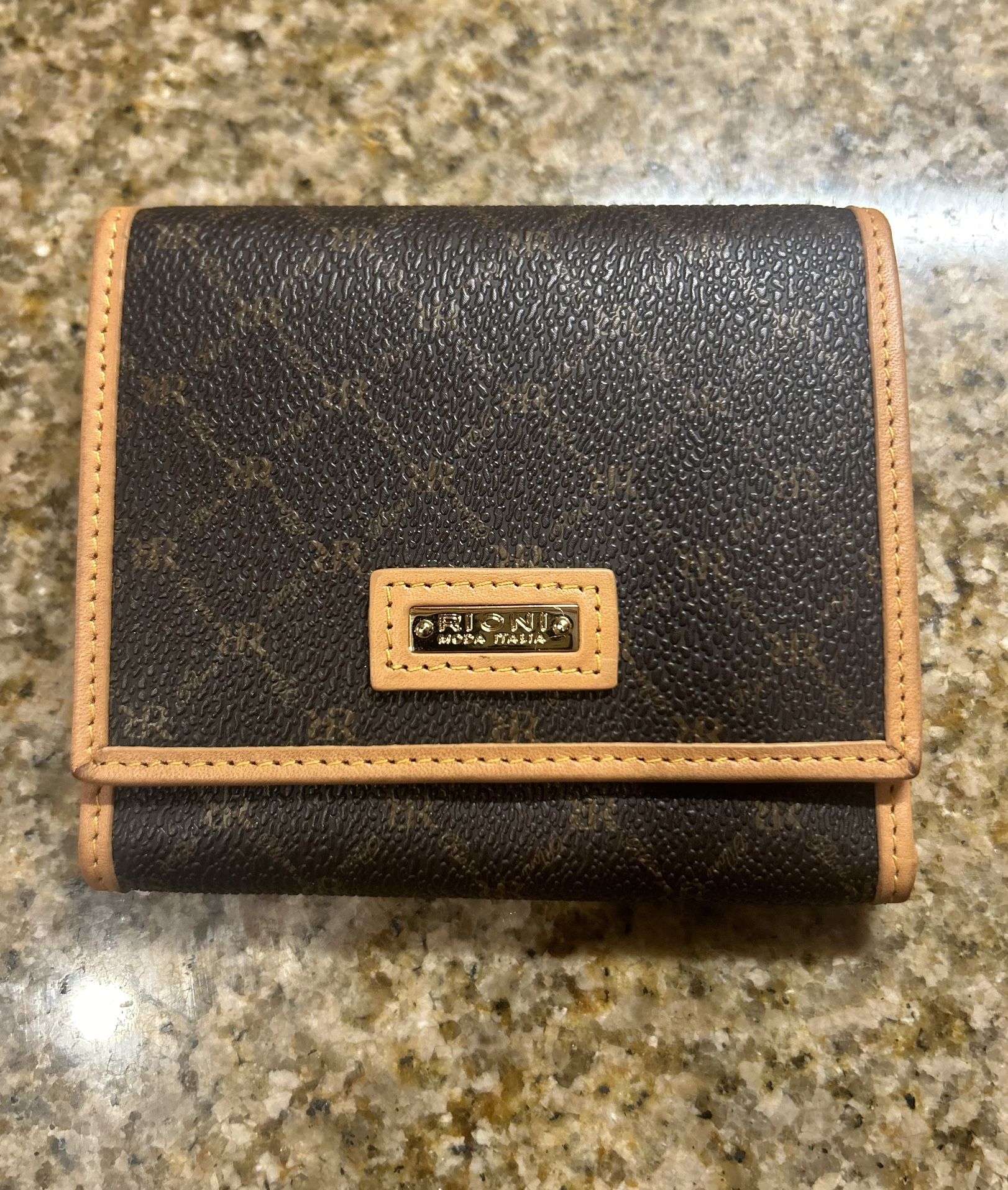 RIONI Moda Italia Tri Fold Wallet * NEW* 
