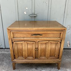 Mid Century Modern Side Table Cabinet