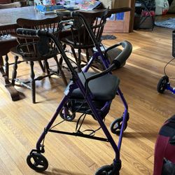 Walker With Seat 