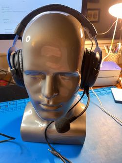 KINGSTON HX-HSCLS-BL HyperX PlayStation PS4/PS5 Wired Headset, Tested, Working