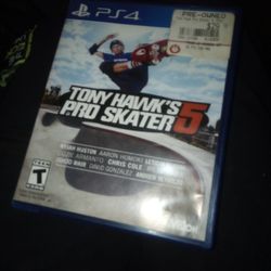 Tony Hawk Pro skater 5 Ps4