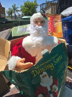 50" Animated Musical Dancing Santa Figure