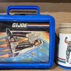 1989 G.I. Joe Lunch Box and Thermos