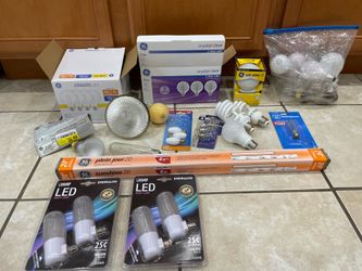 Lot of Light Bulbs