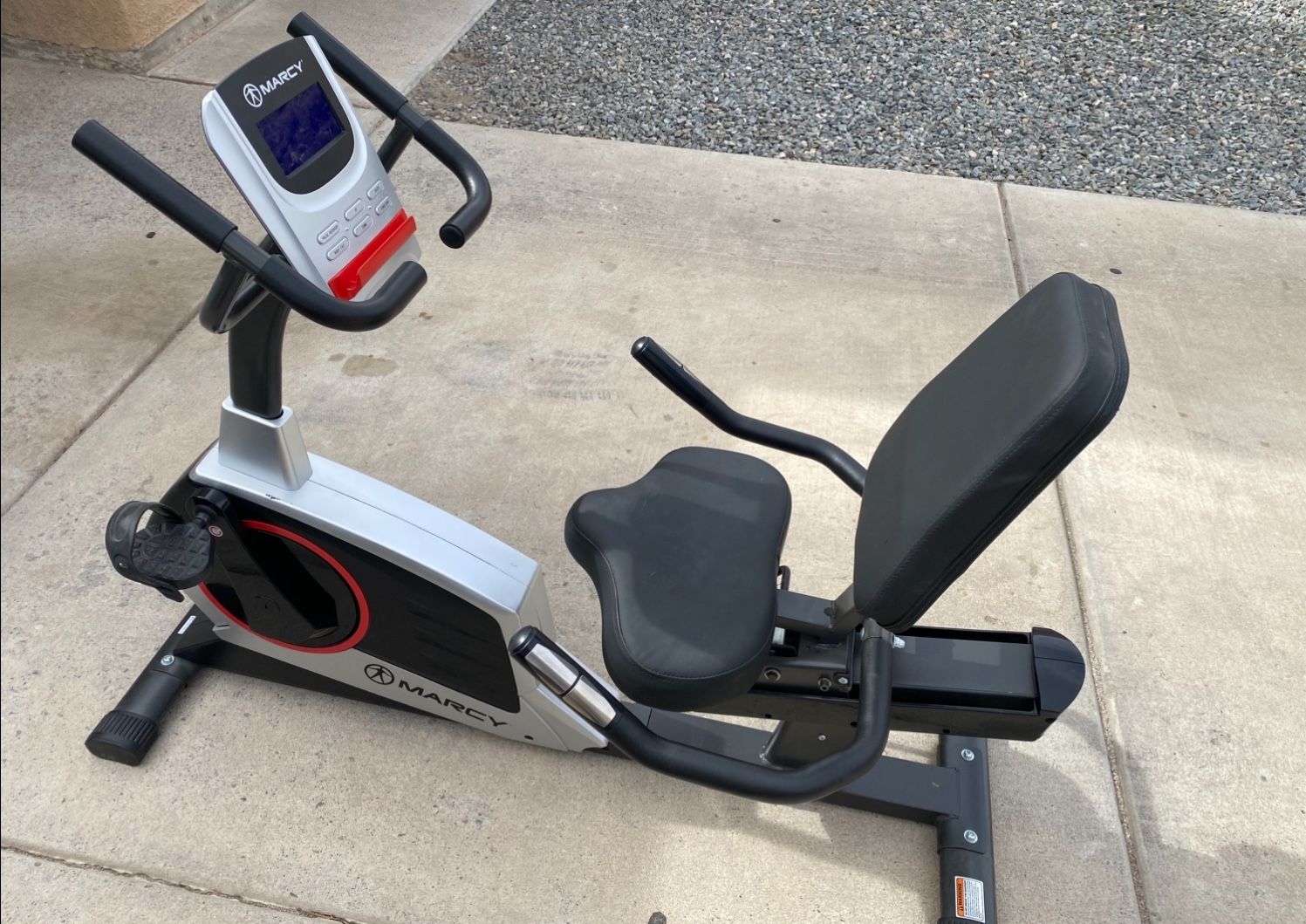 Marcy Regenerating Magnetic Recumbent Bike Marcy ME 706