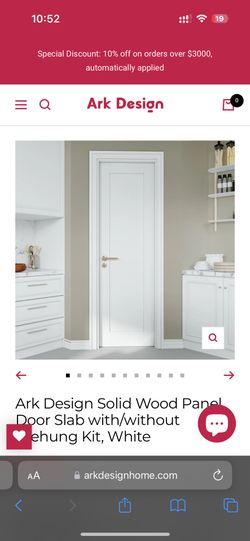 Slab Door Or Prehung Door With Solid Wood