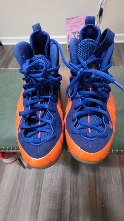 Nike Air Foamposite One Blue Orange Sneakers size 11