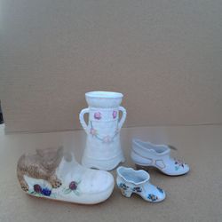 Vintage Porcelain Figurine Collection Set of 4