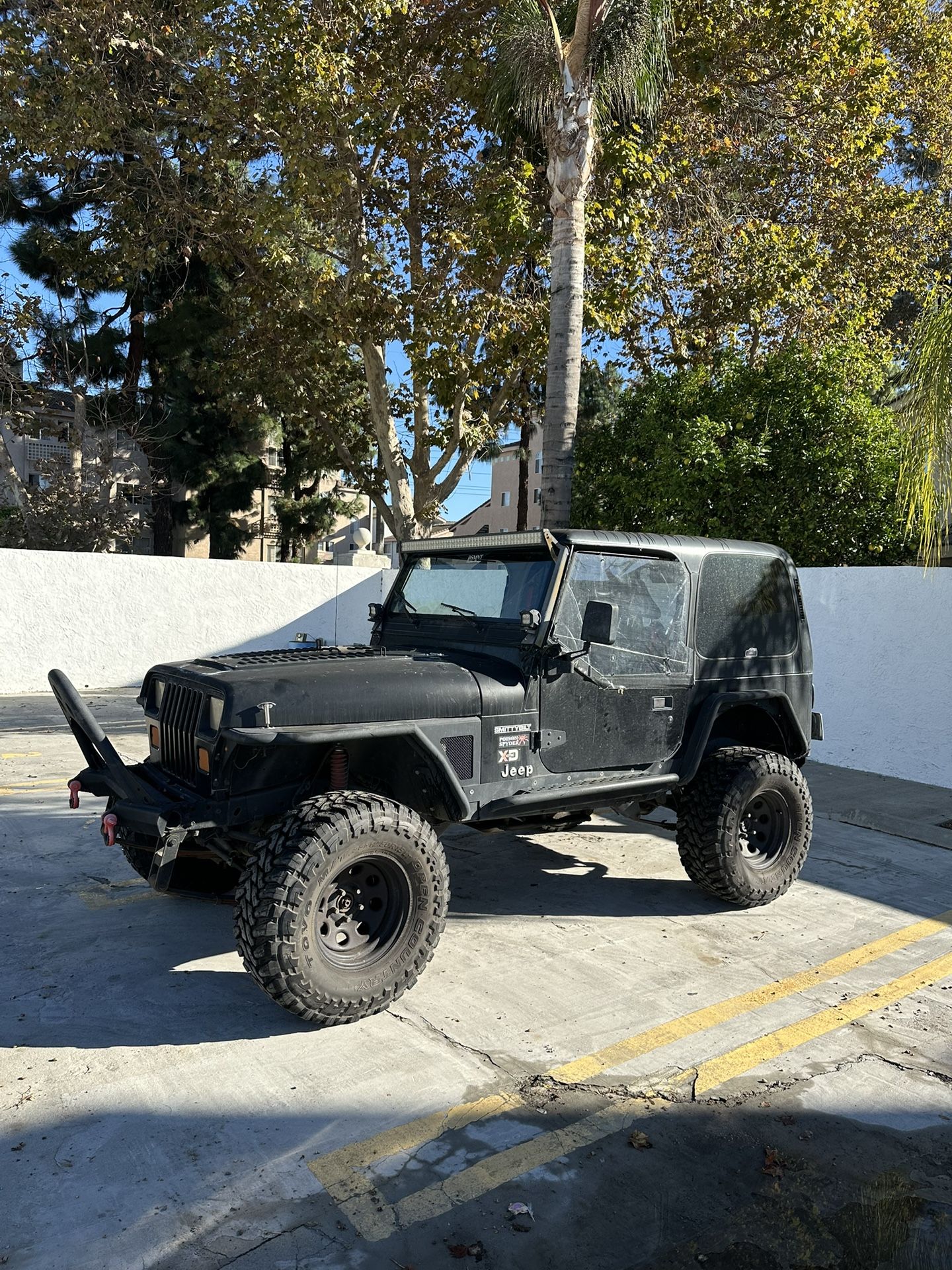 Jeep Wrangler YJ Complete Part Out Only Parts 4.0 6cyl Manual 87 Through 95 