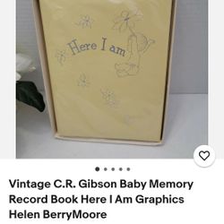 Vintage Baby Book